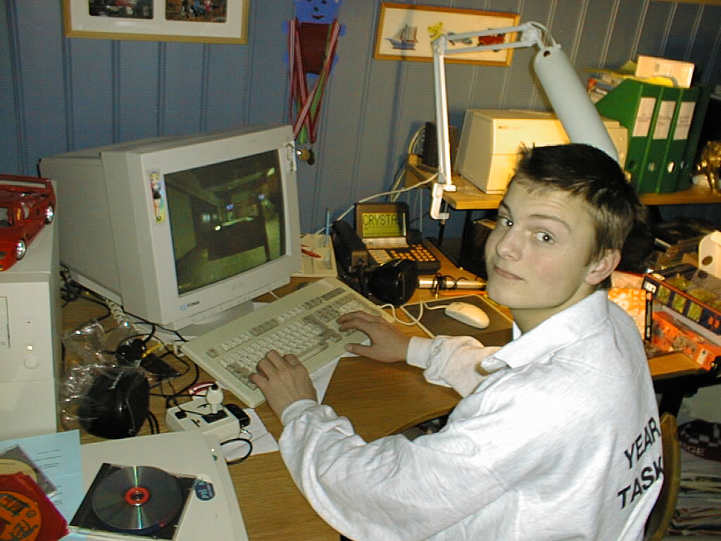 Me playing Half-Life